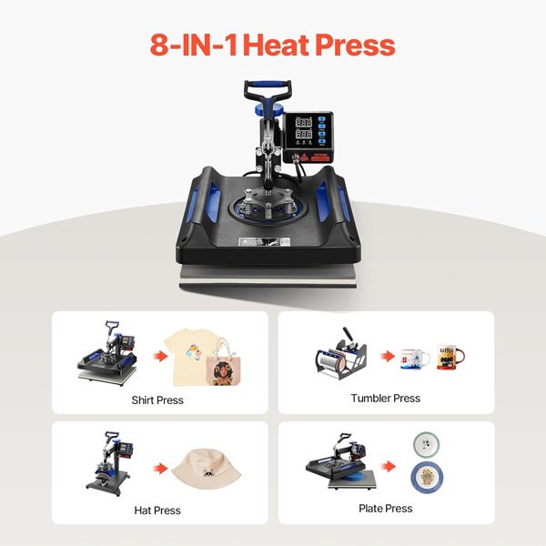 2.-VEVOR-8-in-1-Heat-Press-Machine