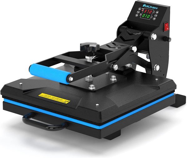 Delclynee-15-x-15-High-Pressure-Heat-Press-Machine-for-T-Shirts,-Industrial-Quality-Digital-Sublimation-Printer