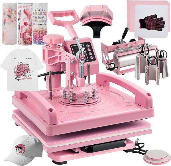 8-in-1-Heat-Press-Machine-15x15-Inch,-Heat-Press-Machine-for-T-Shirts-Hat-Cap-Mug-Plate-360°-Swing-Away
