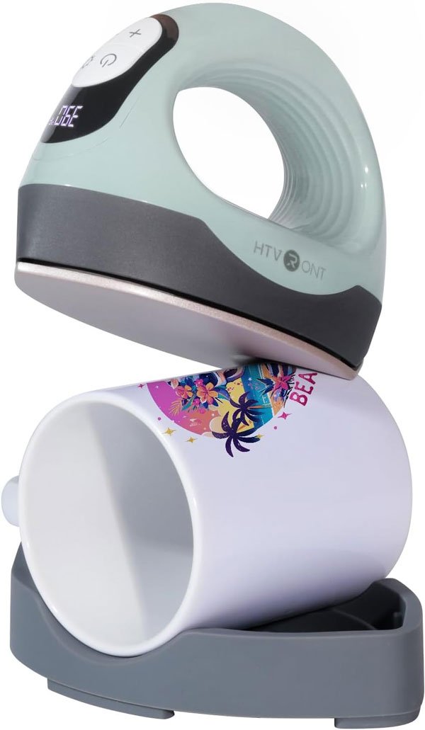 HTVRONT-Mini-Heat-Press---3-in-1-Heat-Press-Machine-for-T-Shirts-Hats-Mugs-with-Larger-Flat-Curved-Plate