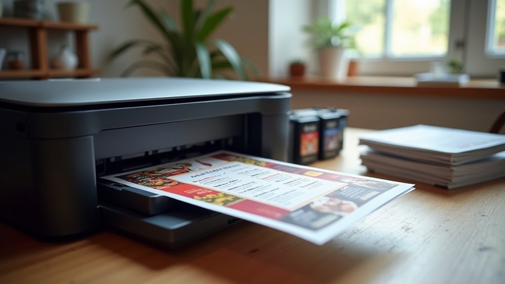 menu printer selection factors