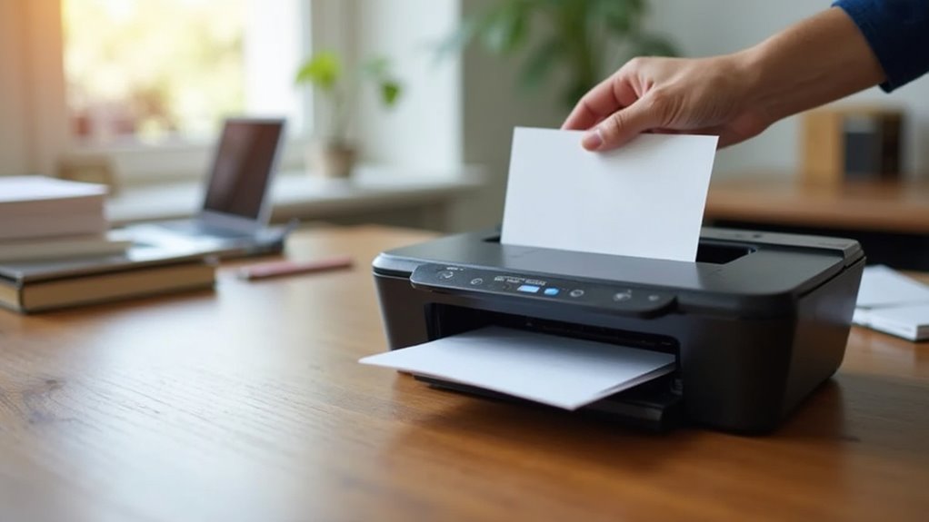 printer selection for envelopes