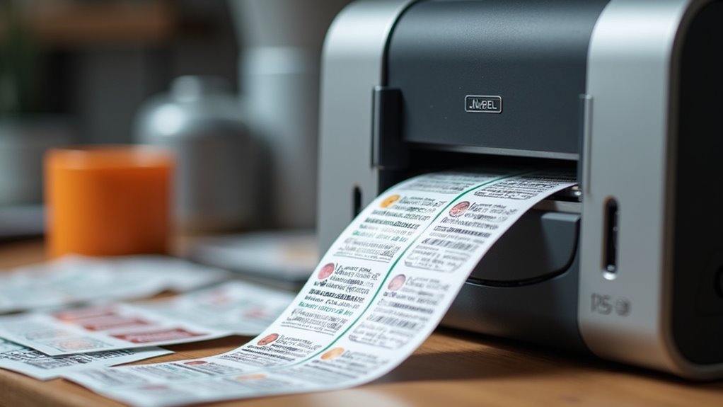 printer selection for labels