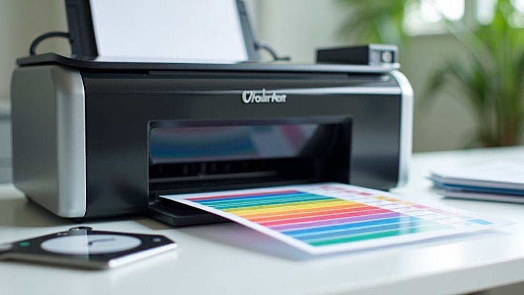 printer selection for transparencies