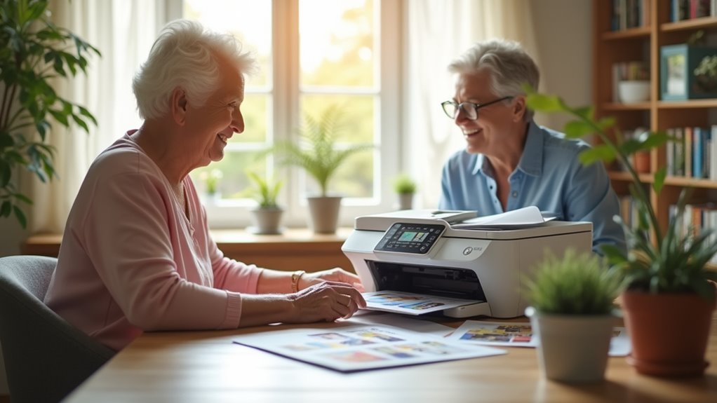 user friendly printer features