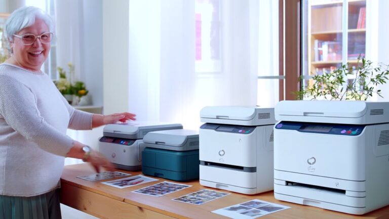 user friendly printers for seniors