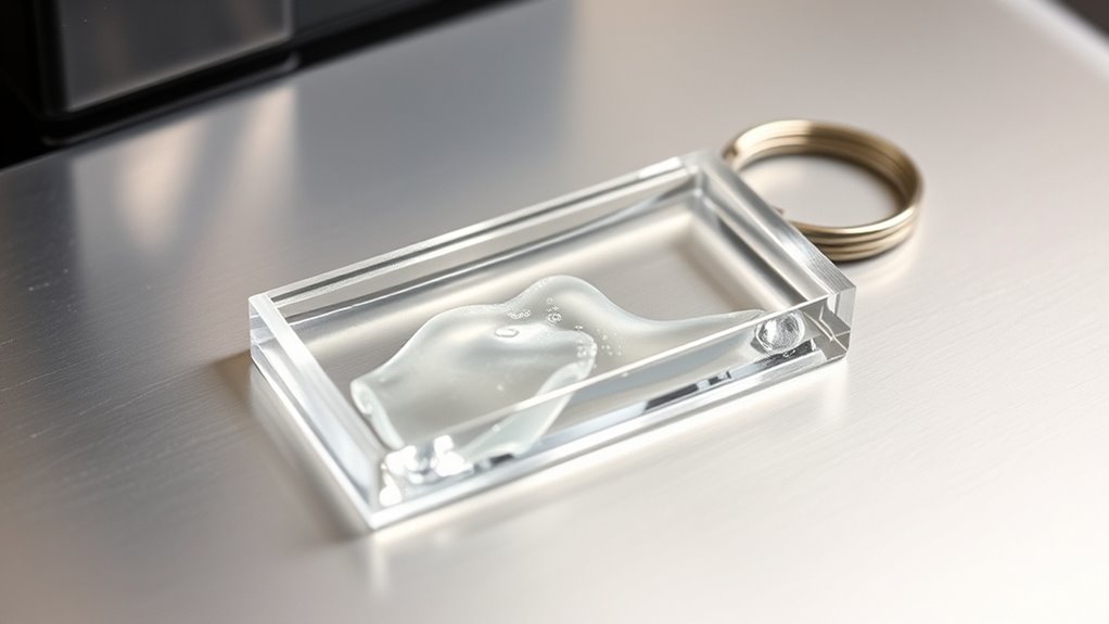 acrylic warps discolors bubbles