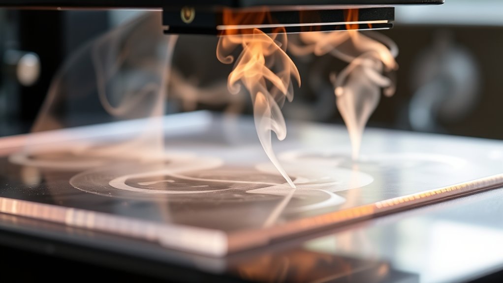 acrylic warps with heat