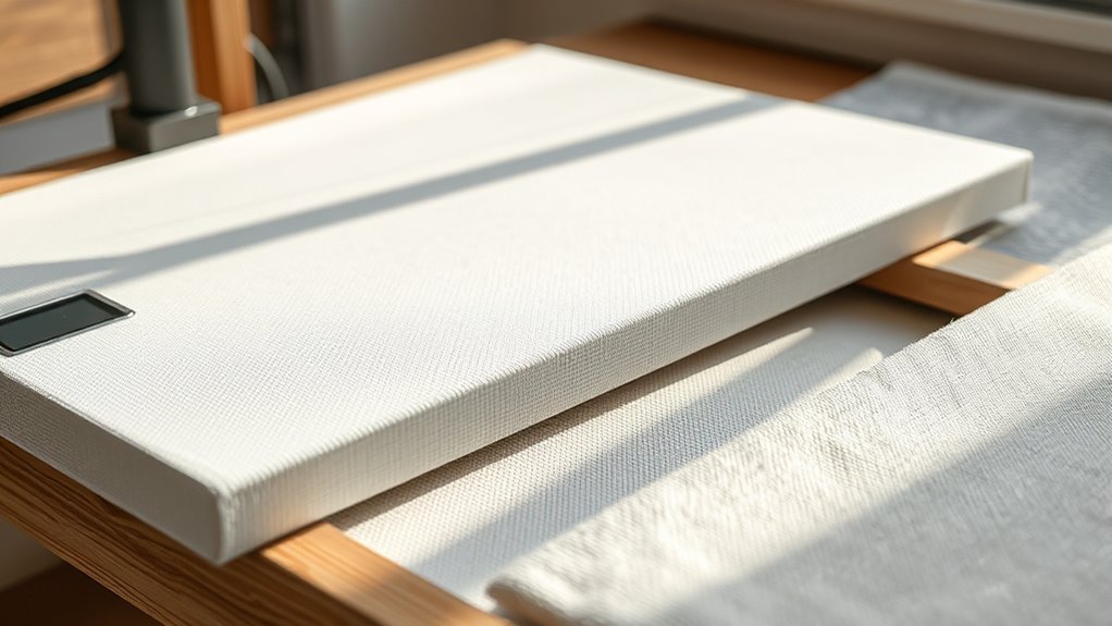 canvas material and texture