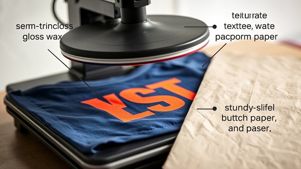 choosing heat press paper