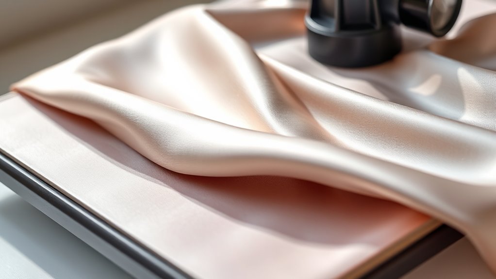 gentle controlled silk pressing
