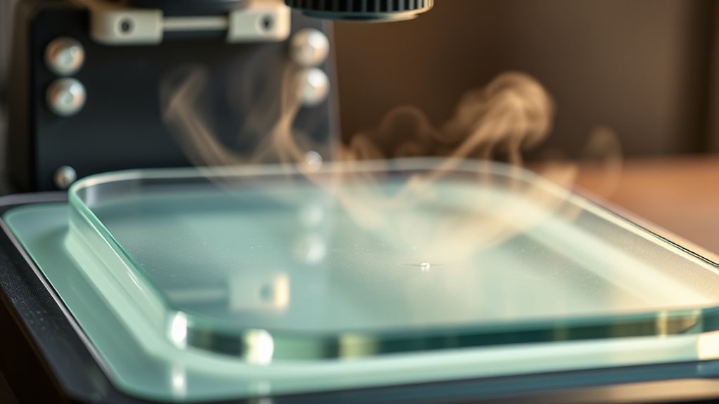 gradual heating prevents cracks