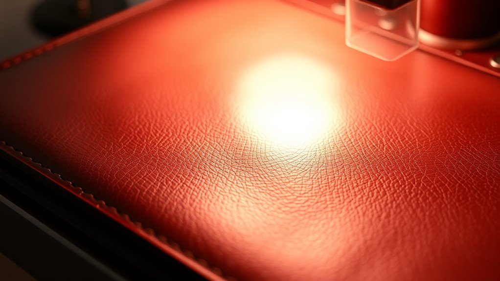 heat can damage leather