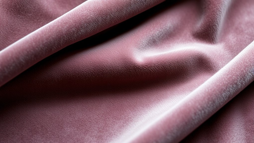 heat flattens velvet texture
