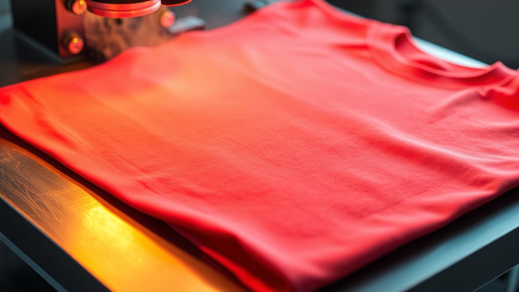 heat press curing process