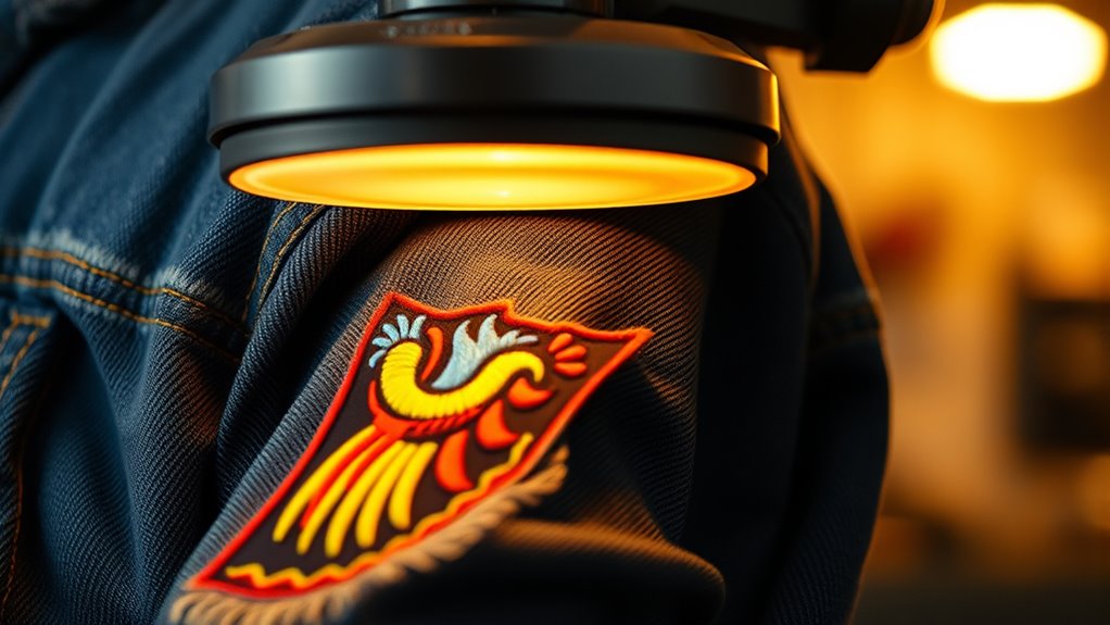 heat press embroidery patches