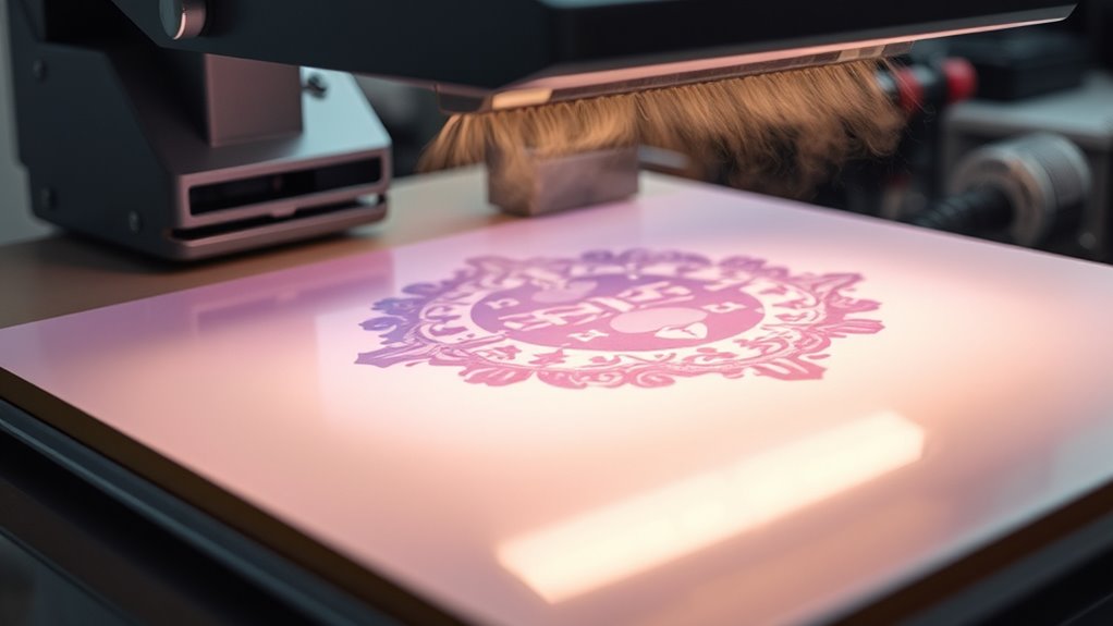 heat press enhances adhesive bonding