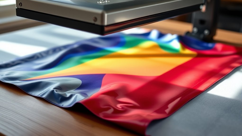 heat press polyester vinyl