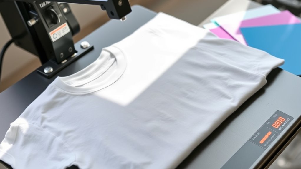 heat press transfer preparation