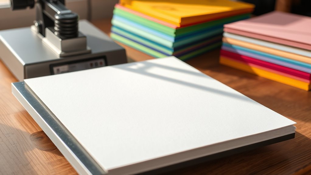 heat resistant coated cardstock