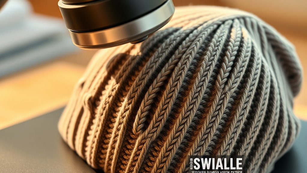 heating beanie with press