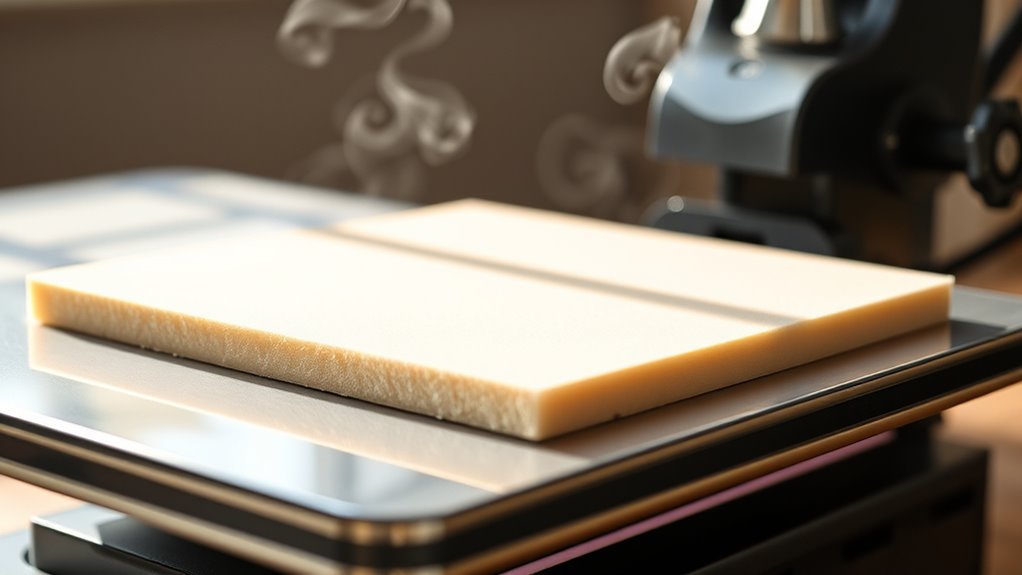 heating foam board safely