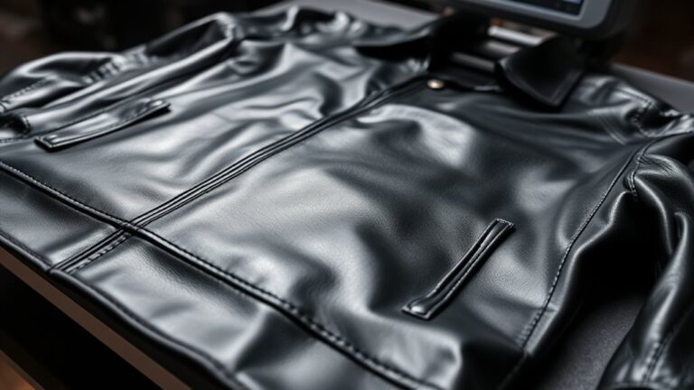 heating leather jackets safely