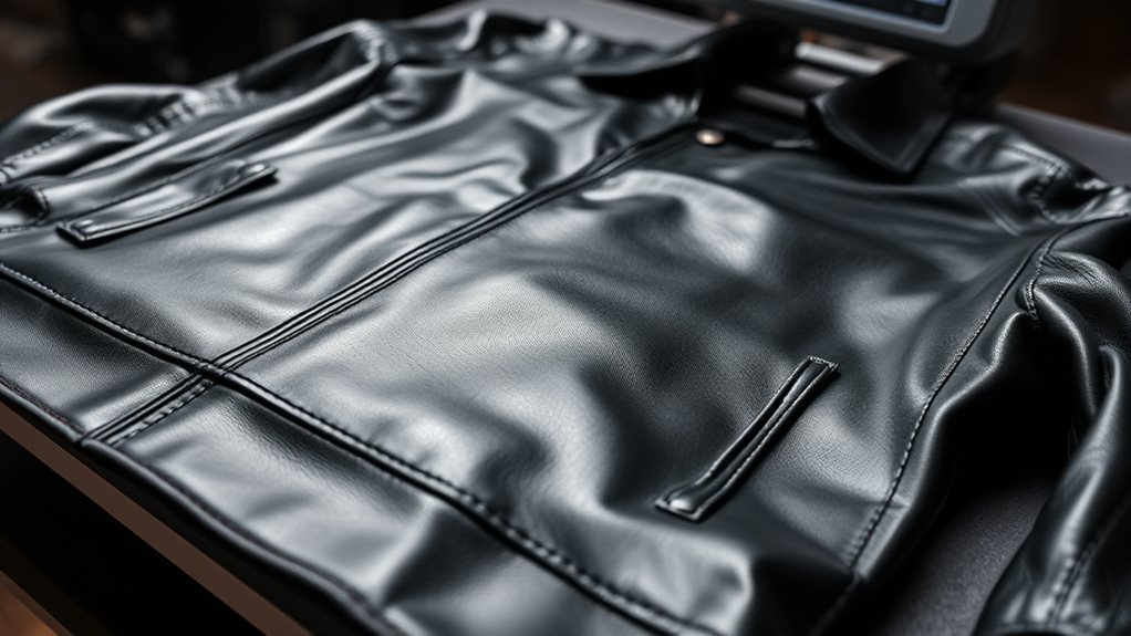 heating leather jackets safely