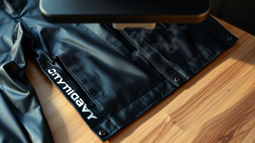 heating polyurethane jackets