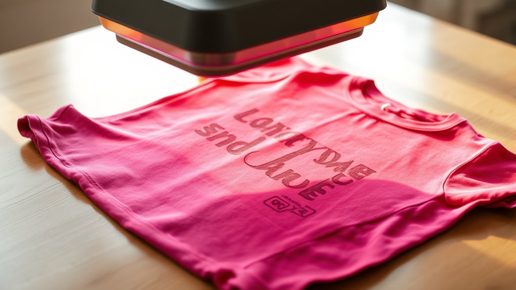 heating vinyl on cotton
