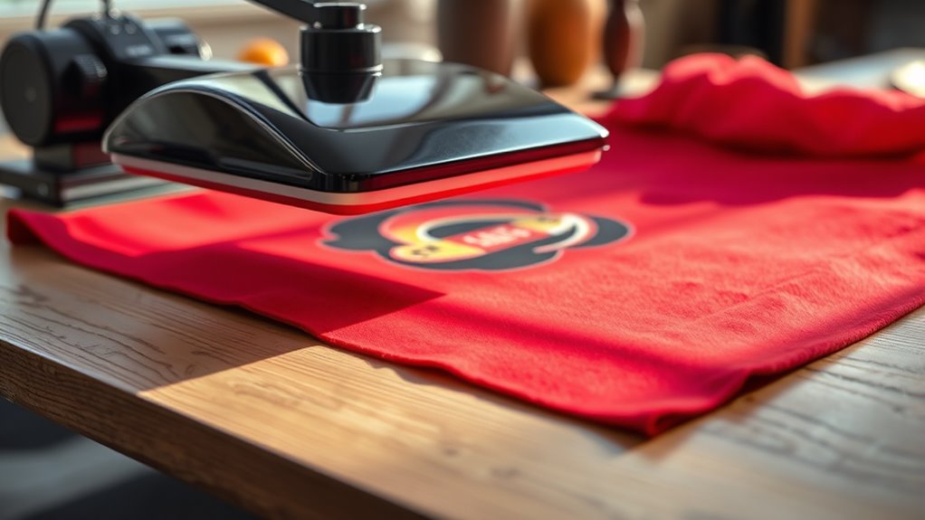 heating vinyl on felt