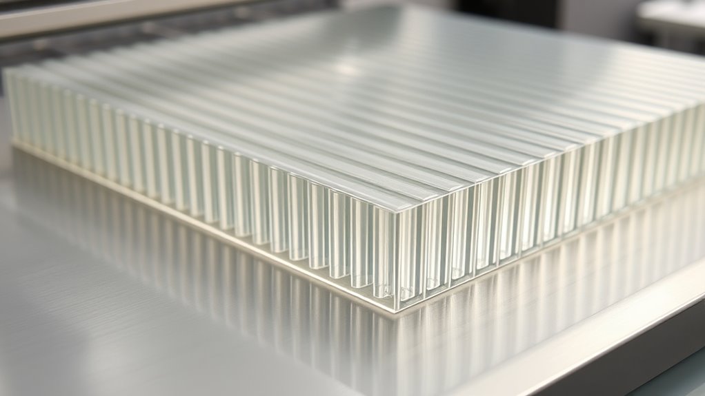 lightweight durable fluted polypropylene