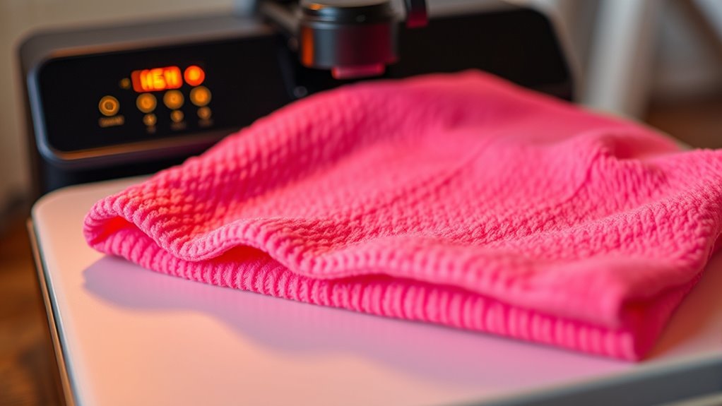 optimal microfiber heat settings