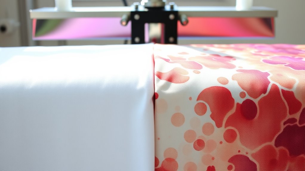 polyester bonds cotton surface