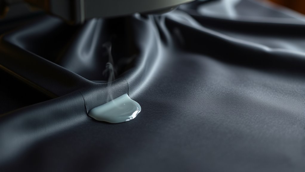 polyester melting and damage