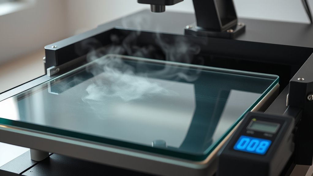 precise durable glass heat press