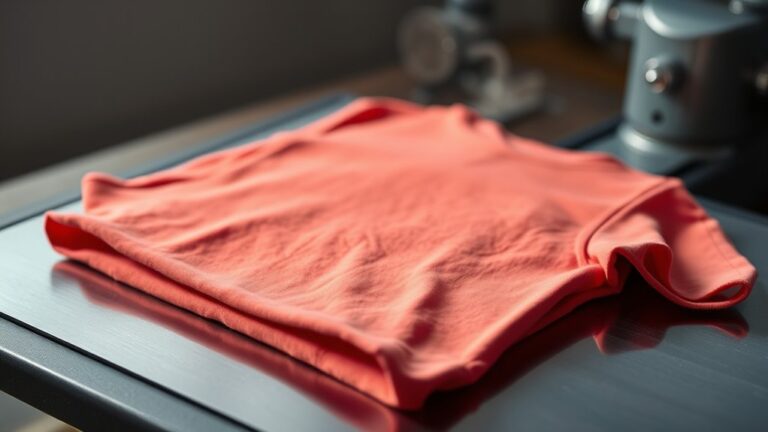 press both shirt sides