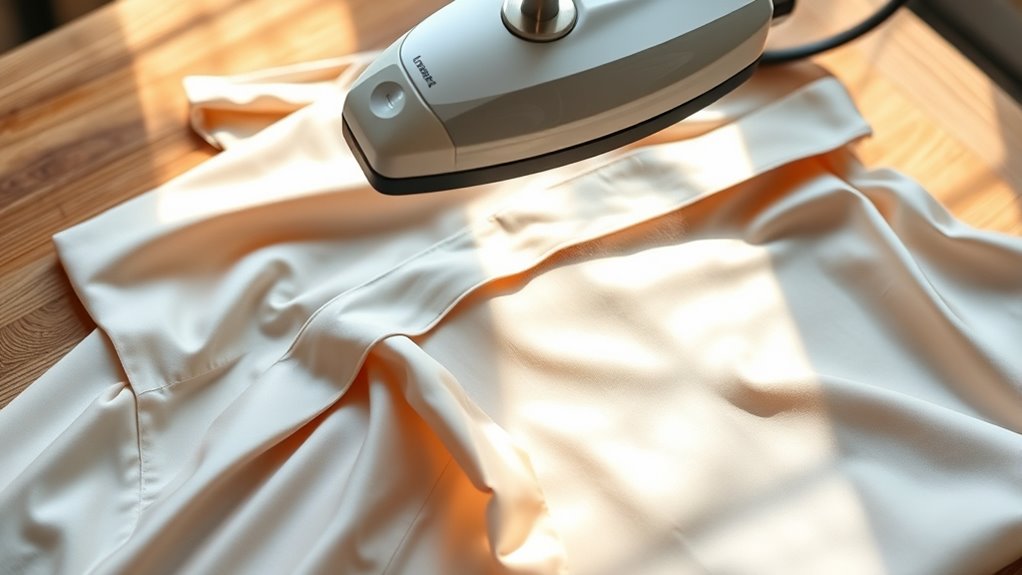 protect satin during heat press