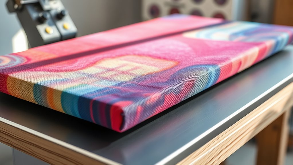 safe canvas heat press