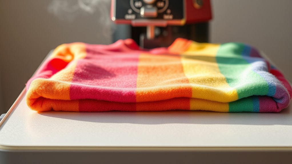 safe fleece heat pressing