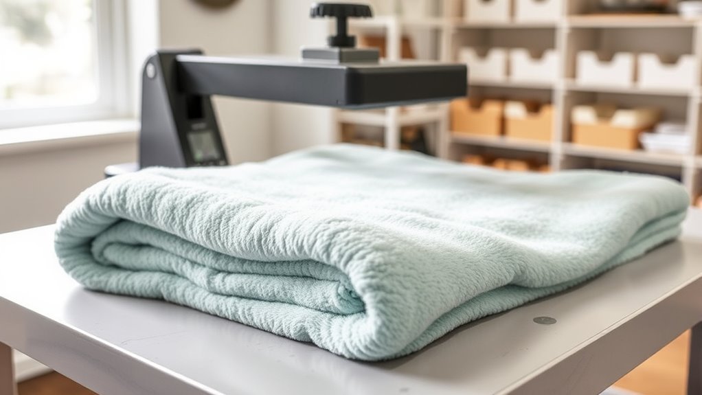 safe fleece heat pressing