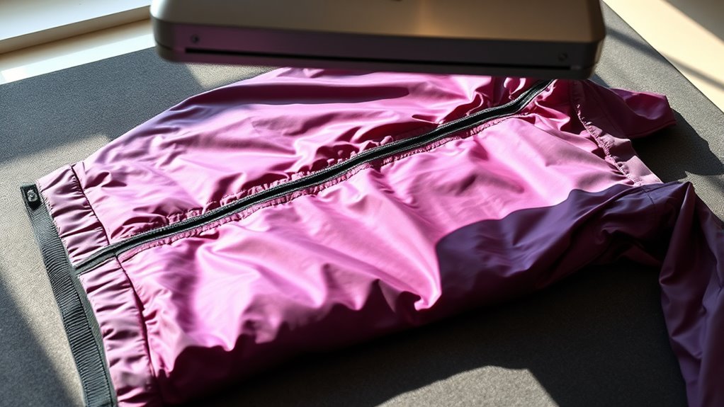safe nylon heat pressing
