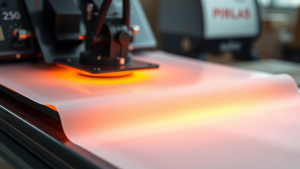 safe polypropylene heat pressing