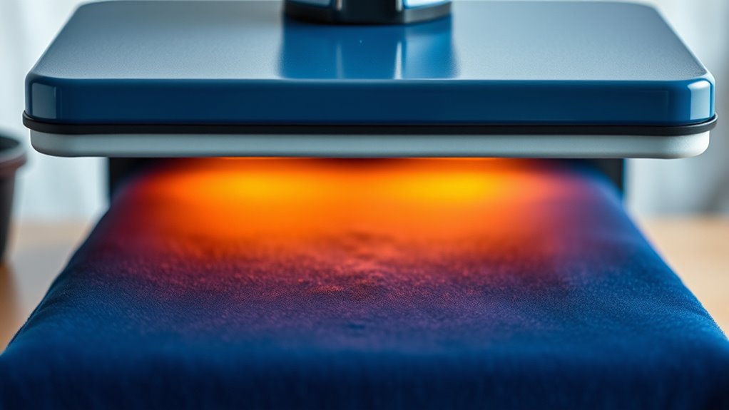 safe velvet heat pressing
