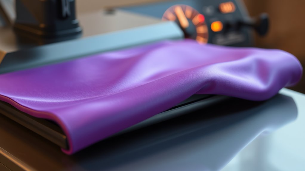 spandex heat press guidelines
