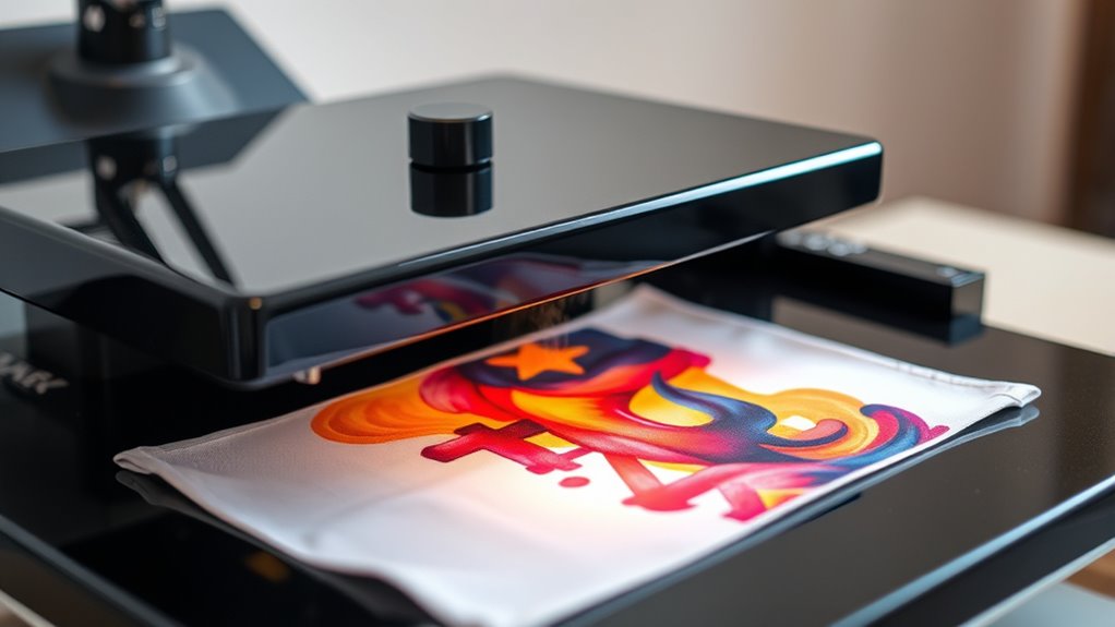 using heat press sublimation