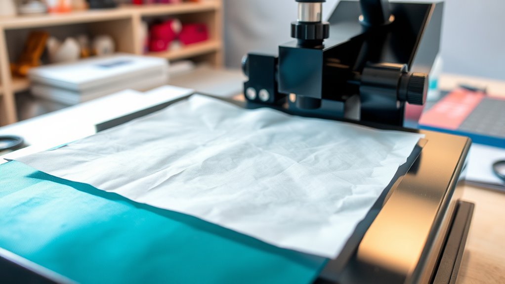 using parchment with heat press