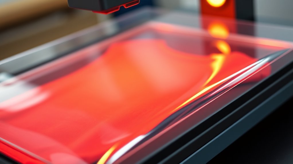 using shrink wrap heat press
