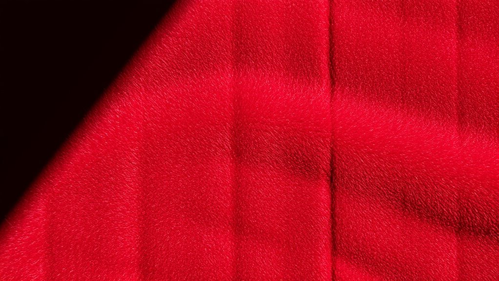 velvet s texture alterations during heat
