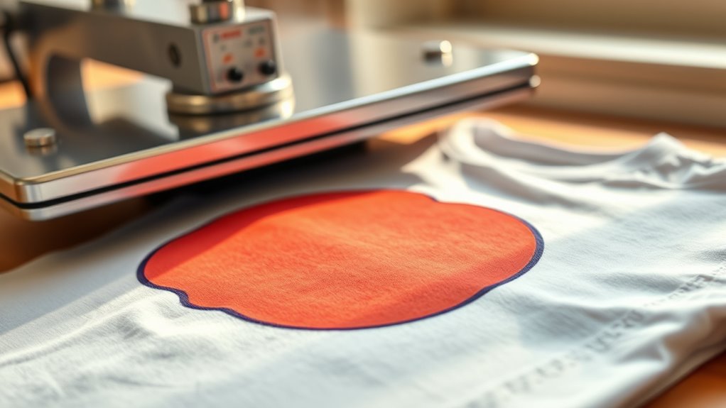 vinyl adheres well cotton